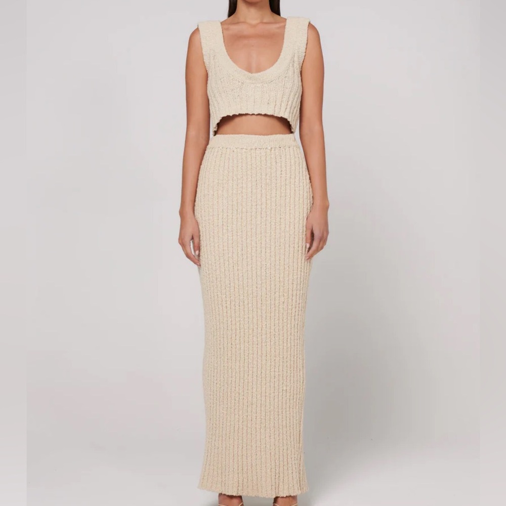 COPY - bayse brand amor maxi skirt ecru